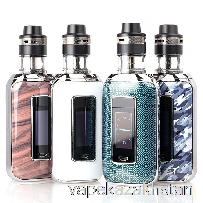 Vape Disposable Aspire Skystar Revvo 210W Touch Screen Starter Kit Black Carbon Fiber